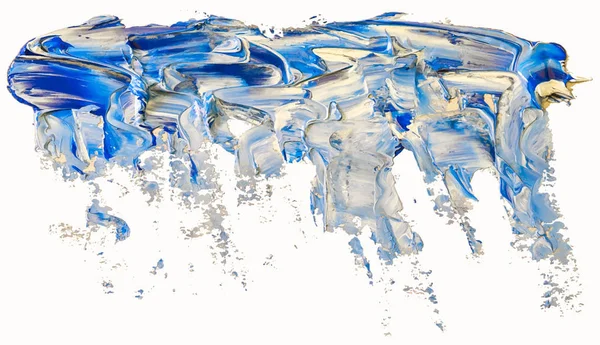 雨スポット油テクスチャペイントブラシストローク 手描きの雲 白い背景に隔離された雲 Eps10 ベクトルイラストレーション — ストックベクタ