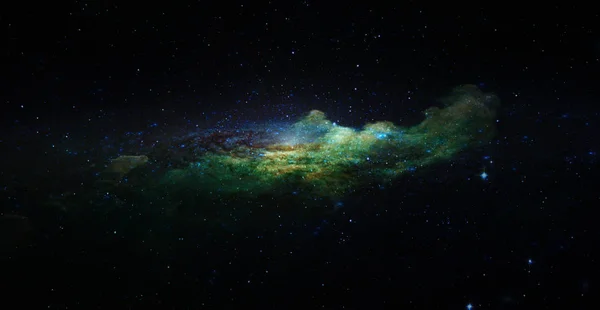 Nevel, Science Fiction achtergrond. Elementen van deze afbeelding ingericht door NASA. — Stockfoto