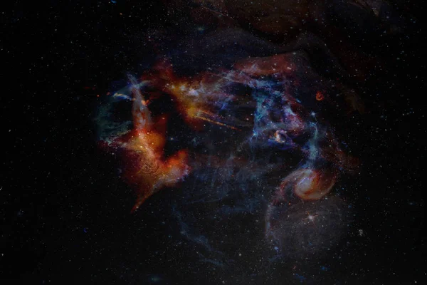 Nebula, sci-fi háttér. Elemeit a kép által szolgáltatott NASA. — Stock Fotó