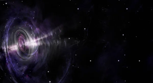 외계의 영역에 블랙홀 추상적 Nasa 이형상의 요소들 — 스톡 사진