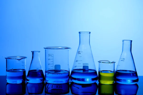 Test Tüpleri Kimyasallar — Stok fotoğraf