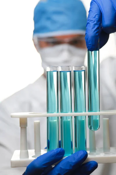 Chemist Test Tubes — Stock Photo, Image