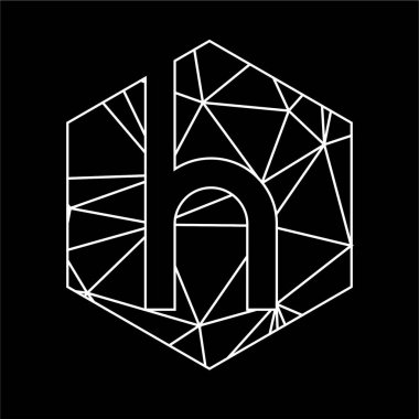 h geometrik üçgen blockchain yazı tipi