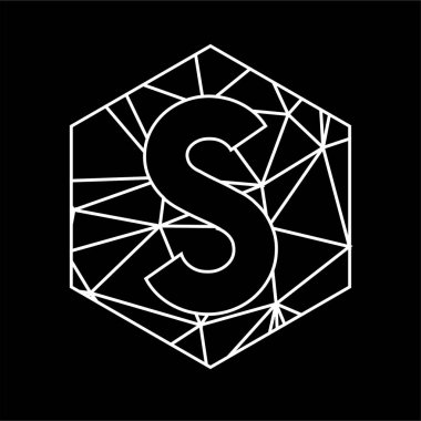 s geometrik üçgen blockchain yazı tipi