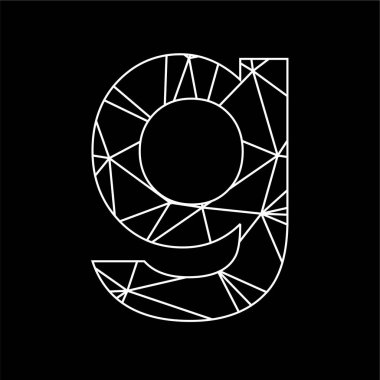 g geometrik üçgen blockchain yazı tipi