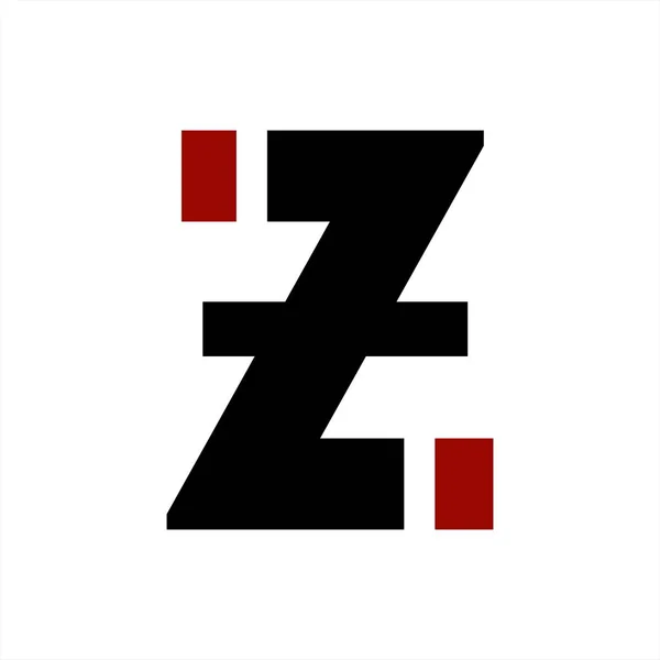 Z, izi, zi iniciály písmeno firemní logo a ikona — Stockový vektor