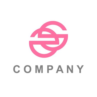 Z, S, Z, Z harfleri basit geometrik logo