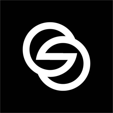 S, Gsg, Csc baş harfleri geometrik logo