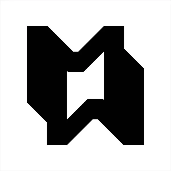 Simple N, Z, NZ ініціали логотип — стоковий вектор