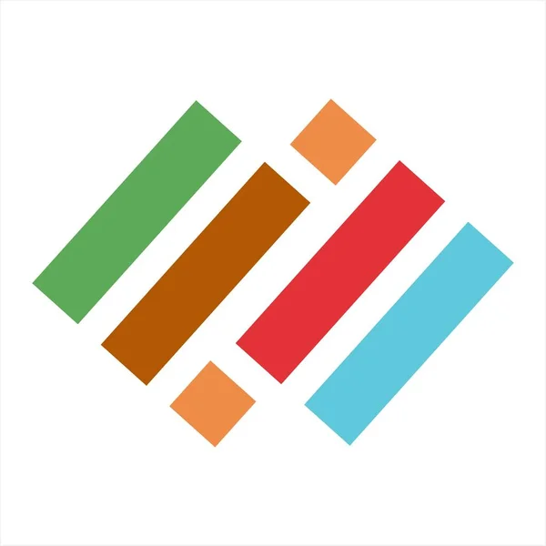 Colouful vector puzzle or jigsaw teamwork company logo