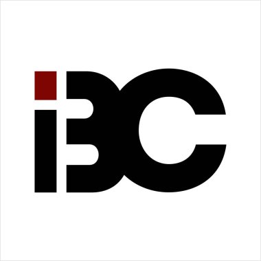 Bc, Bic, Ibc baş harfleri şirket logosu