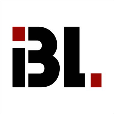 Ibl, Bl baş harfleri mektup şirket logosu