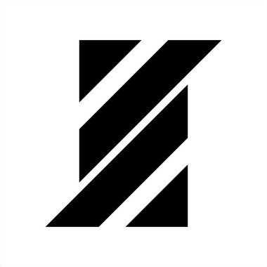 S, Aa, Ll baş harfleri geometrik harf şirket logosu