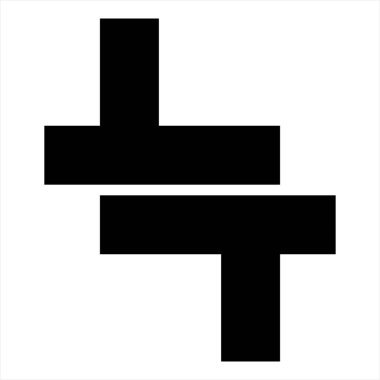 Lt, Tt baş harfleri geometrik harf şirket logosu