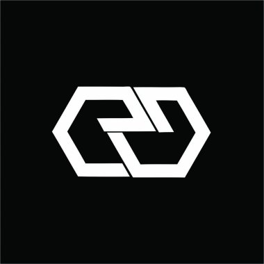 basit Örneğin, gg, GE, ee, ESG baş harfleri geometrik şirket logosu
