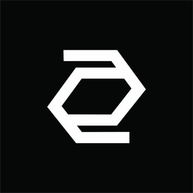 basit S, Z, CSC, CZC, COC baş harfleri şirket logosu