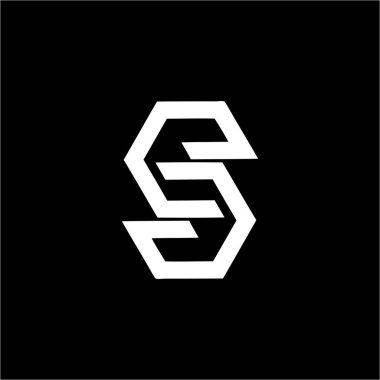 basit Esg, Gse, ee, Gg baş harfleri şirket logosu