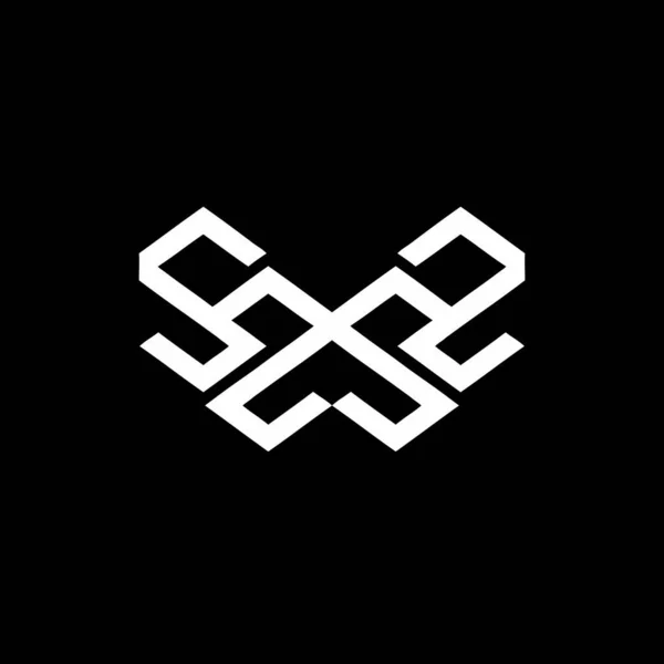 Swz Smz Sms Zmz Iniciales Logotipo Geométrico Vector Icono — Archivo Imágenes Vectoriales