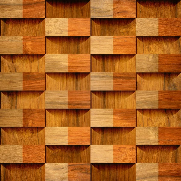 Abstract Paneling Pattern Seamless Background Decorative Tiles Wood Texture Natural — Stock Photo, Image