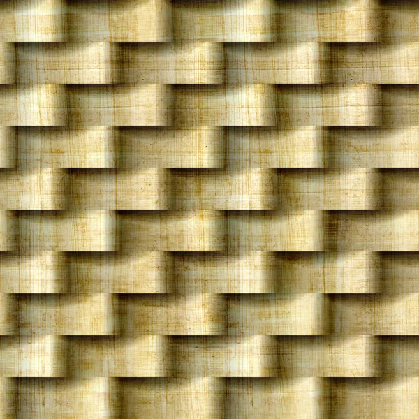 Patrón Abstracto Con Ondas Lineales Fondo Sin Costuras Textura Papiro —  Fotos de Stock