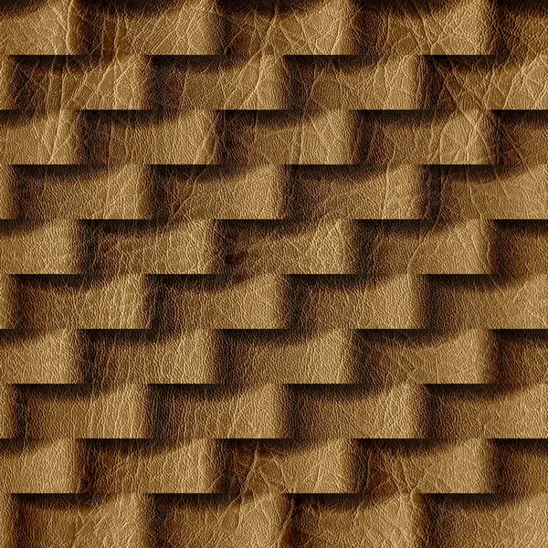 Абстрактный Рисунок Линейными Волнами Бесшовный Фон Кожаная Поверхность — стоковое фото
