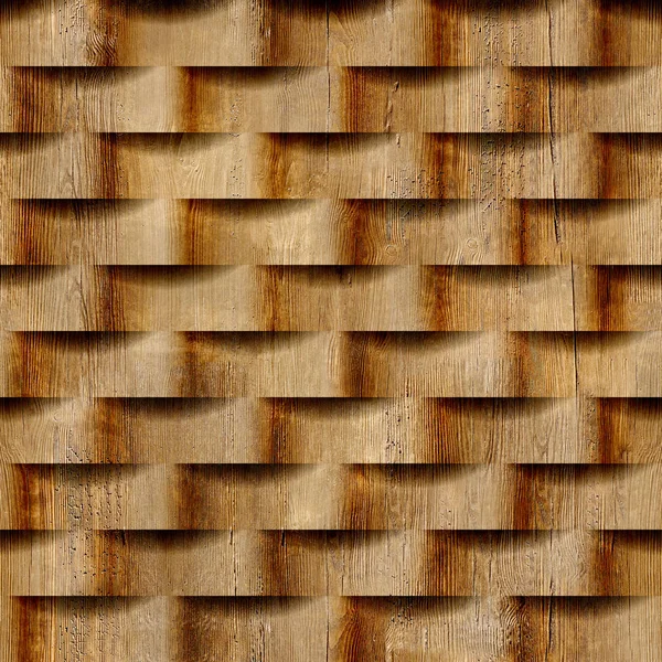 具有线性波的抽象模式 无缝背景 木材纹理 — 图库照片