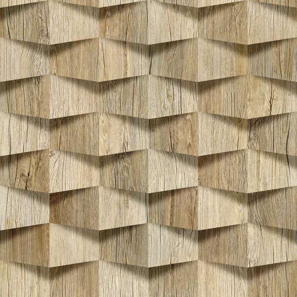 Wall Brick Wooden Wallpaper Decorative Texture Decorative Pattern Seamless Background — Stock Photo, Image