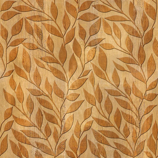 Citrus leaves - Pattern of the decorative background - wood texture — Stock Photo, Image