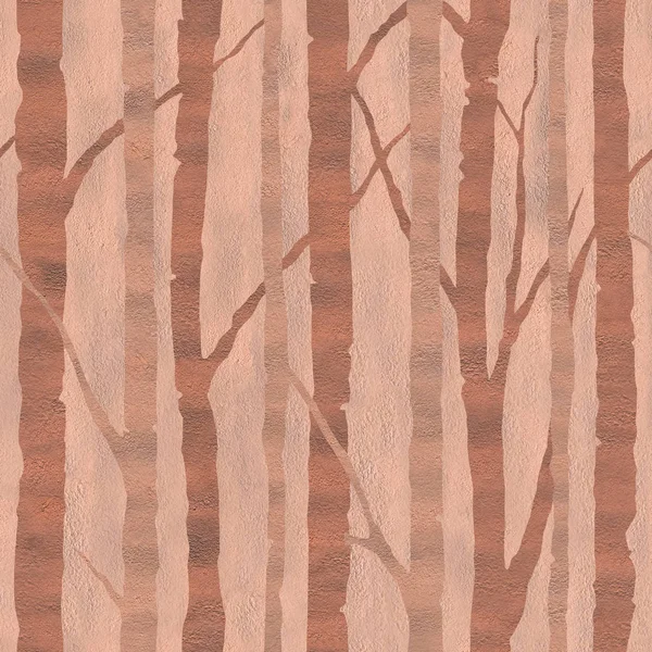 Silhuetter av träd- Inredning tapet - sömlös bakgrund — Stockfoto