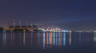 Timelapse- Sabah Güç Santrali-Güç Kaynağı.