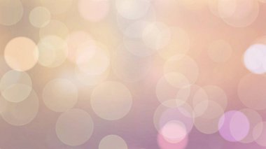 Bokeh mercek parıltısı bulanık ışıklar renkli daireler pastel renkler