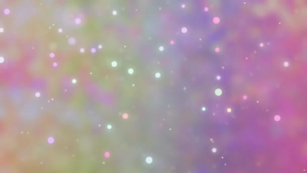 Gökkuşağı Renkleri Işıltılı Çok Renkli Arkaplan — Stok video