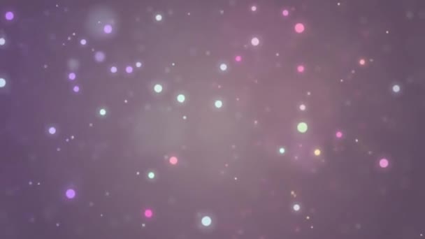 Rainbow Colors Glitter Sparkling Multicolor Background — Stock Video