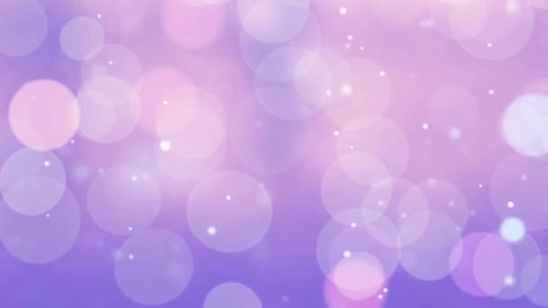 bokeh lentille fusée éclairante floue cercles colorés animation de mouvement