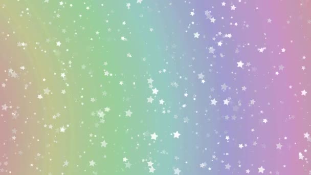 Rainbow Colors Glitter Sparkling Multicolor Background Stock Footage