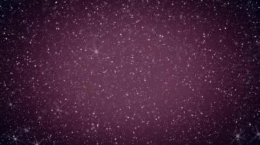 Işıldayan arka plan yıldızları canlandırması