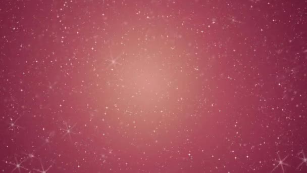 Glitter Sparkling Background Stars Animation — Stock Video