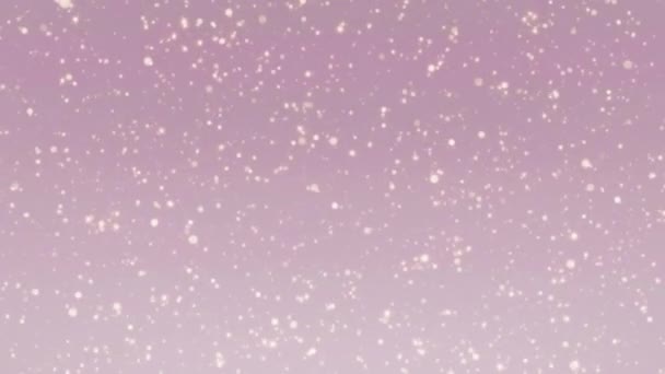 輝くピンクの輝きの星の背景 — ストック動画