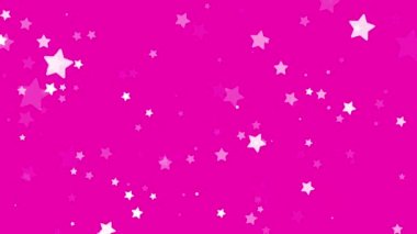 Yıldız tozu parıldayan pembe parıldayan yıldızlar arka planda