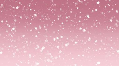 Yıldız tozu parıldayan pembe parıldayan yıldızlar arka planda