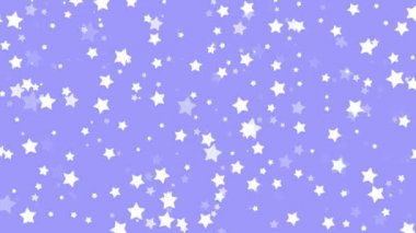 Yıldızsız desen yıldız şekli yanıp sönen mavi arkaplan