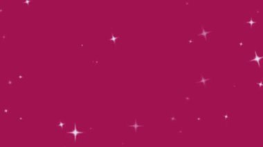 Yıldızların arkaplanı tatlı yanıp sönen yıldız şekli pürüzsüz desen