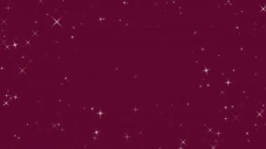 Yıldızlar yanıp sönen kırmızı parlak arkaplan