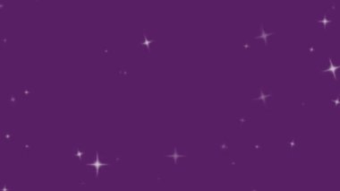 Yıldızların arkaplanı tatlı yanıp sönen yıldız şekli pürüzsüz desen