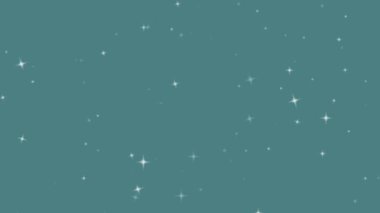 Yıldızların arkaplanı tatlı yanıp sönen yıldız şekli pürüzsüz desen