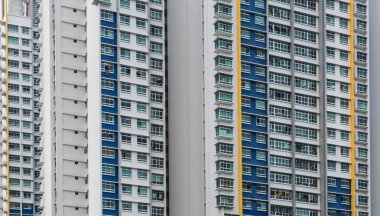 metal daire manzara duvar cephe görünümü