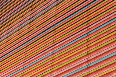 modern bina renkli panjur cephe inşaat arka plan