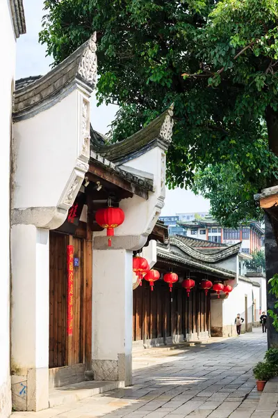 Fuzhou,Fujian province,China-06 MAR 2019: the famous historic and cultural area in Fuzhou — Stock Photo, Image