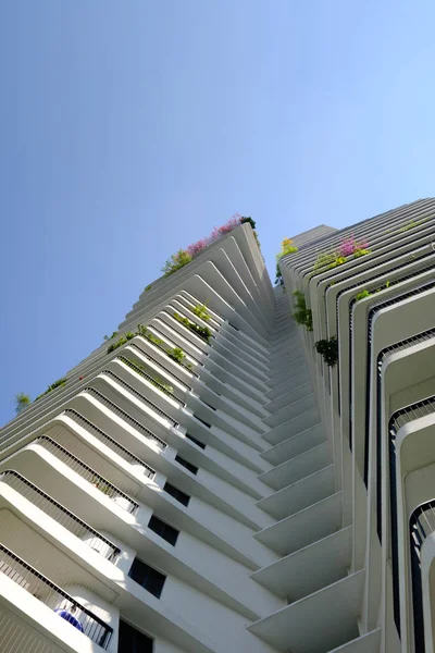 Singapura-28 DEC 2018: condomínios D 'Leedon localizados na Farrer Road, na cidade de Singapura — Fotografia de Stock