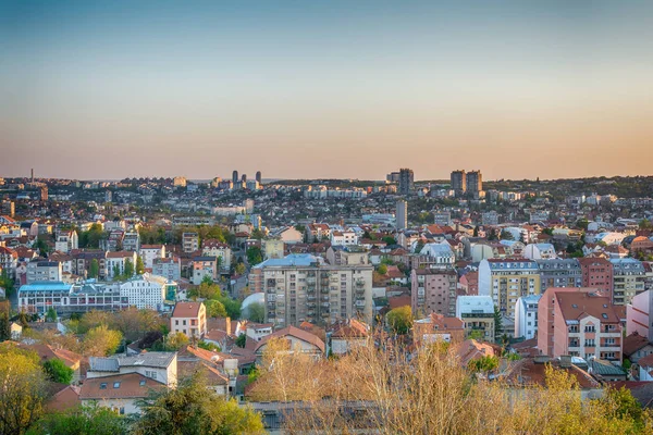 Belgrado Serbia Aprile 2017 Veduta Panoramica Belgrado — Foto Stock